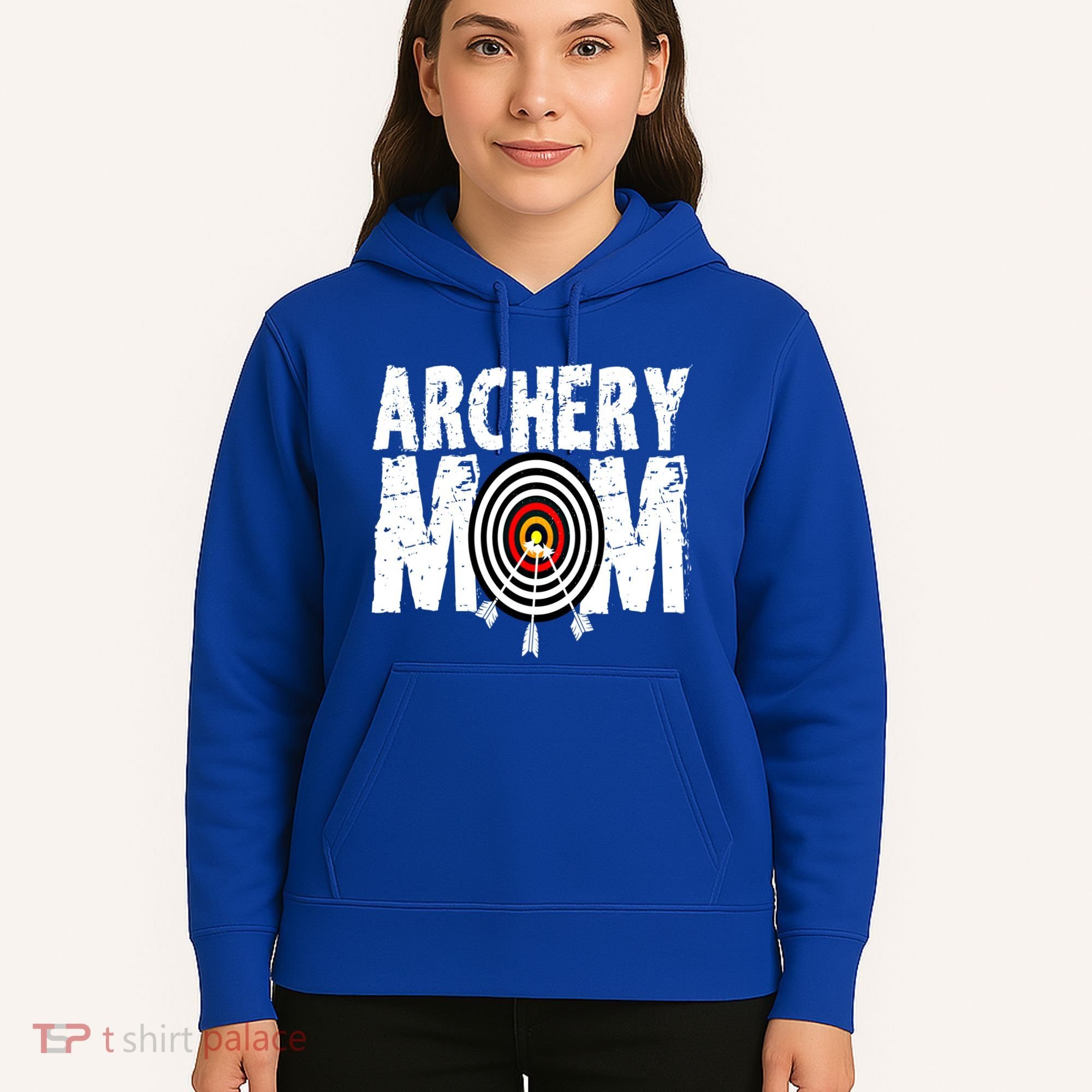Funny Archery Mom Archery Shooter Bow Hunter Great Gift Hoodie