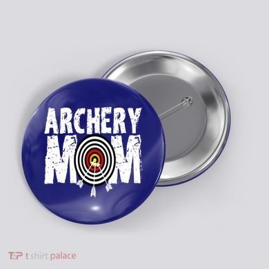 Funny Archery Mom Archery Shooter Bow Hunter Great Gift Button