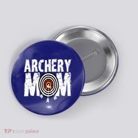 Funny Archery Mom Archery Shooter Bow Hunter Great Gift Button thumb 0