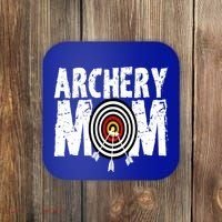Funny Archery Mom Archery Shooter Bow Hunter Great Gift Coaster thumb 0