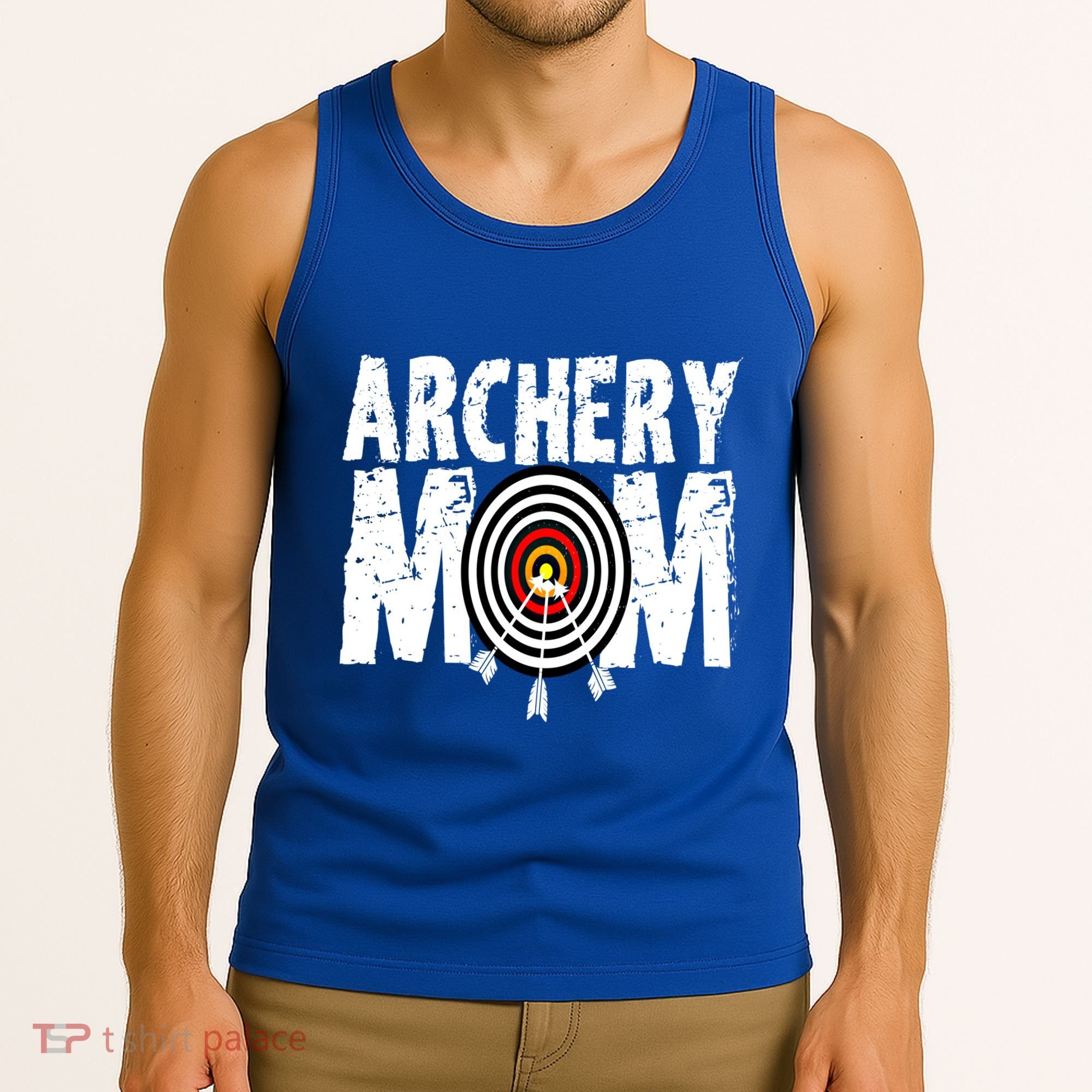 Funny Archery Mom Archery Shooter Bow Hunter Great Gift Tank Top