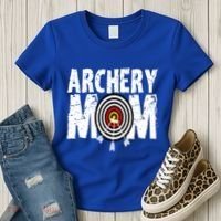 Funny Archery Mom Archery Shooter Bow Hunter Great Gift Women's T-Shirt thumb 3