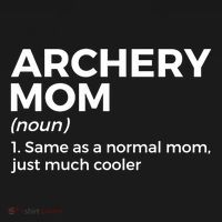 Funny Archery Mom Definition Gift USA-Made Doggie Bandana thumb 2