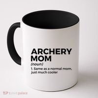Funny Archery Mom Definition Gift Coffee Mug thumb 0