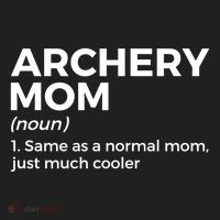 Funny Archery Mom Definition Gift Golf Towel thumb 3