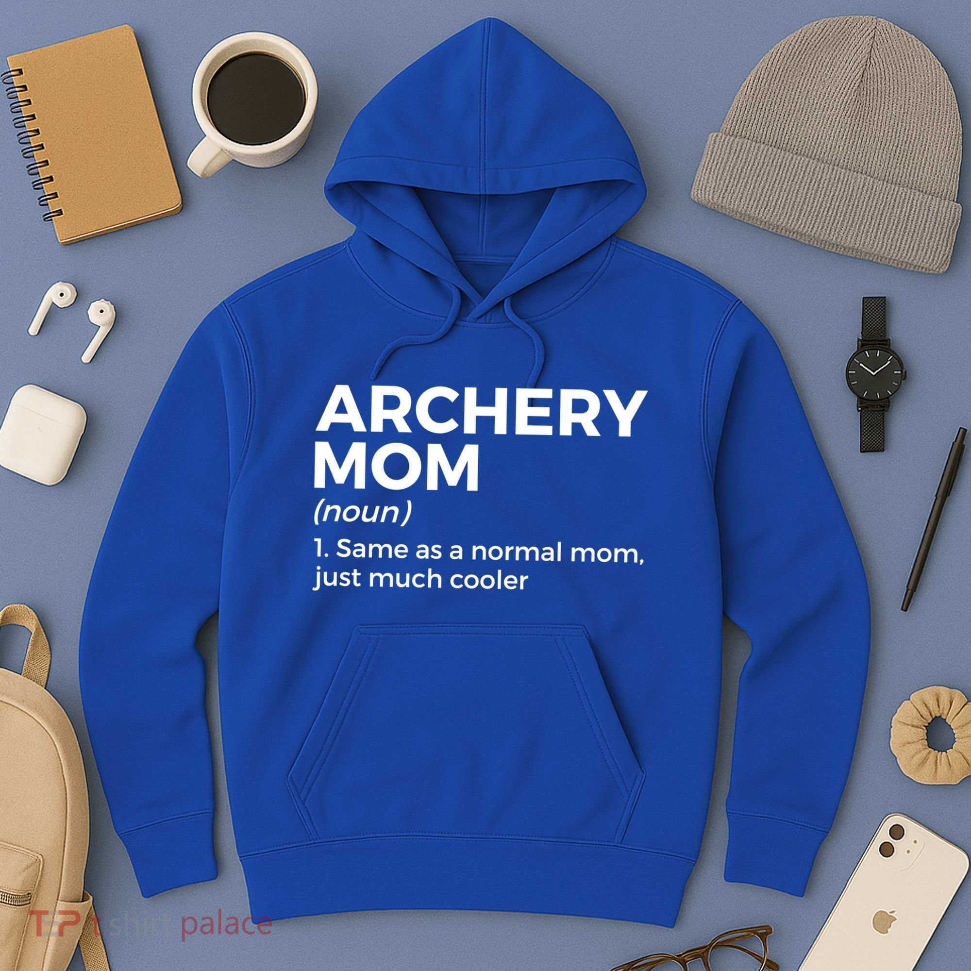 Funny Archery Mom Definition Gift Hoodie