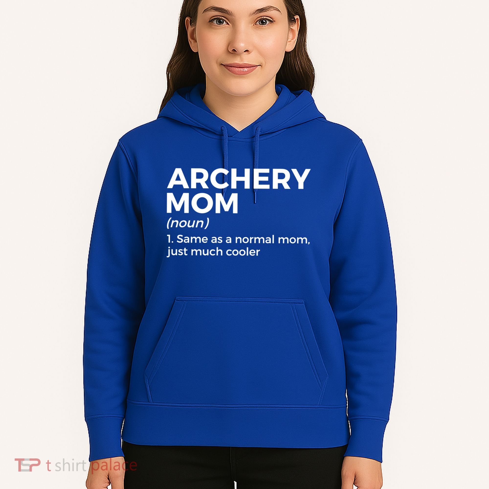 Funny Archery Mom Definition Gift Hoodie