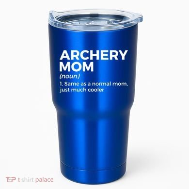 Funny Archery Mom Definition Gift Tumbler