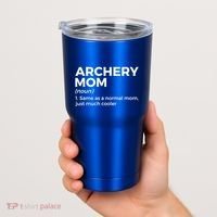 Funny Archery Mom Definition Gift Tumbler thumb 2