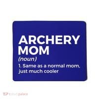 Funny Archery Mom Definition Gift Mousepad thumb 0