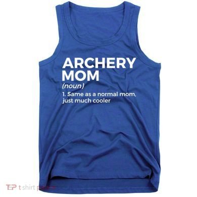Funny Archery Mom Definition Gift Tank Top