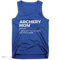 Funny Archery Mom Definition Gift Tank Top thumb 0