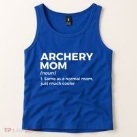 Funny Archery Mom Definition Gift Tank Top thumb 2