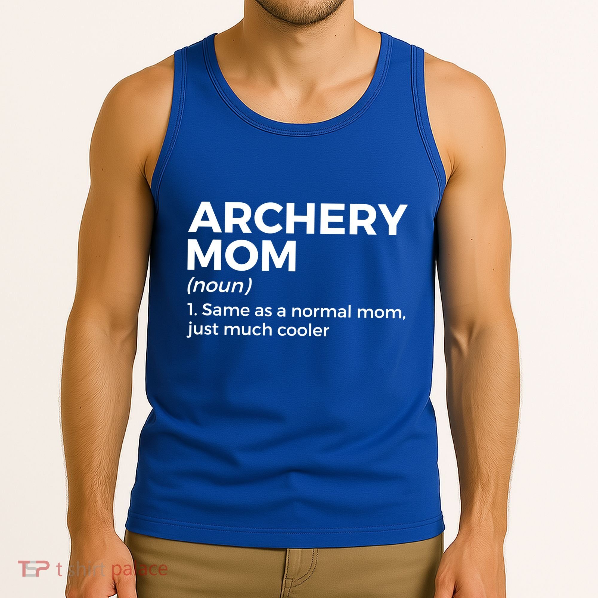 Funny Archery Mom Definition Gift Tank Top