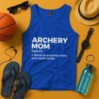Funny Archery Mom Definition Gift Tank Top thumb 4