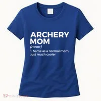 Funny Archery Mom Definition Gift Women's T-Shirt thumb 0