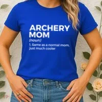 Funny Archery Mom Definition Gift Women's T-Shirt thumb 2