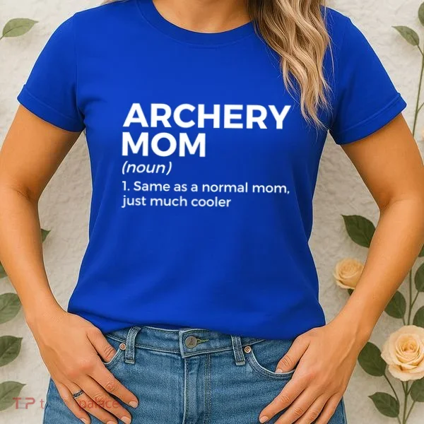 Funny Archery Mom Definition Gift Women's T-Shirt
