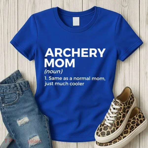 Funny Archery Mom Definition Gift Women's T-Shirt