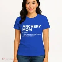 Funny Archery Mom Definition Gift Women's T-Shirt thumb 4
