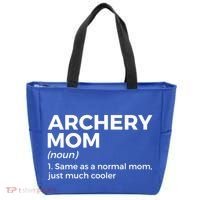 Funny Archery Mom Definition Gift Tote Bag thumb 0