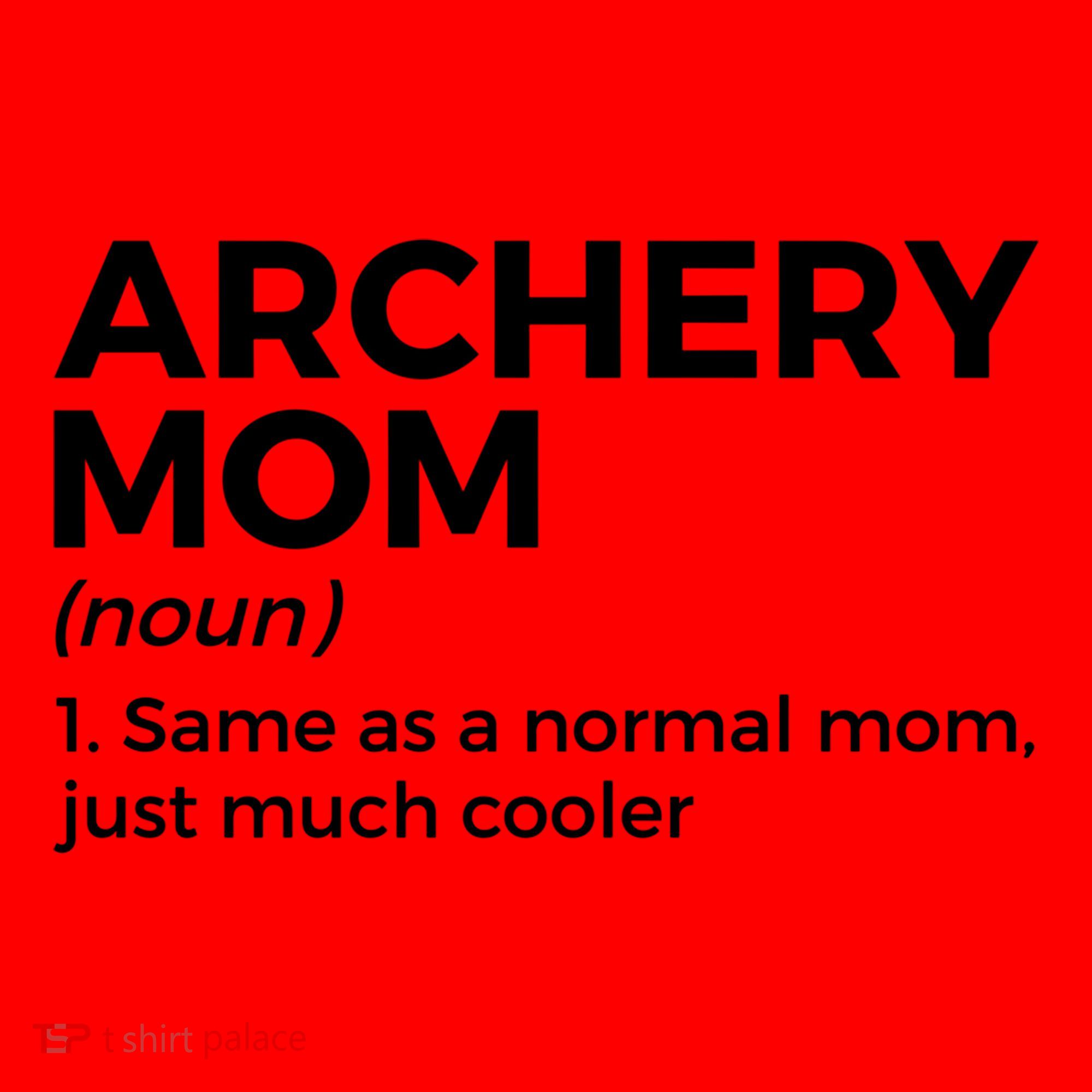 Funny Archery Mom Definition Gift Santa Hat