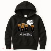 Funny Aa Meeting. Hi! My Name Is Todd And IM A Battery Kids Hoodie thumb 0