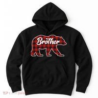 Family Christmas Matching Plaid Brother Bear Hoodie thumb 0