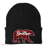Family Christmas Matching Plaid Brother Bear Beanie thumb 0