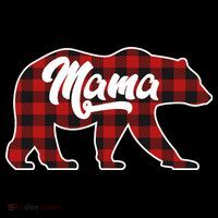 Family Christmas Matching Plaid Mama Bear Coffee Mug thumb 5