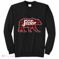 Family Christmas Matching Plaid Sister Bear Sweatshirt thumb 0