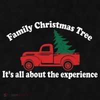 Family Christmas Tree Ladies PosiCharge Tri-Blend Wicking Tank thumb 2