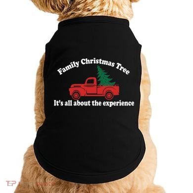 Family Christmas Tree Doggie Tank