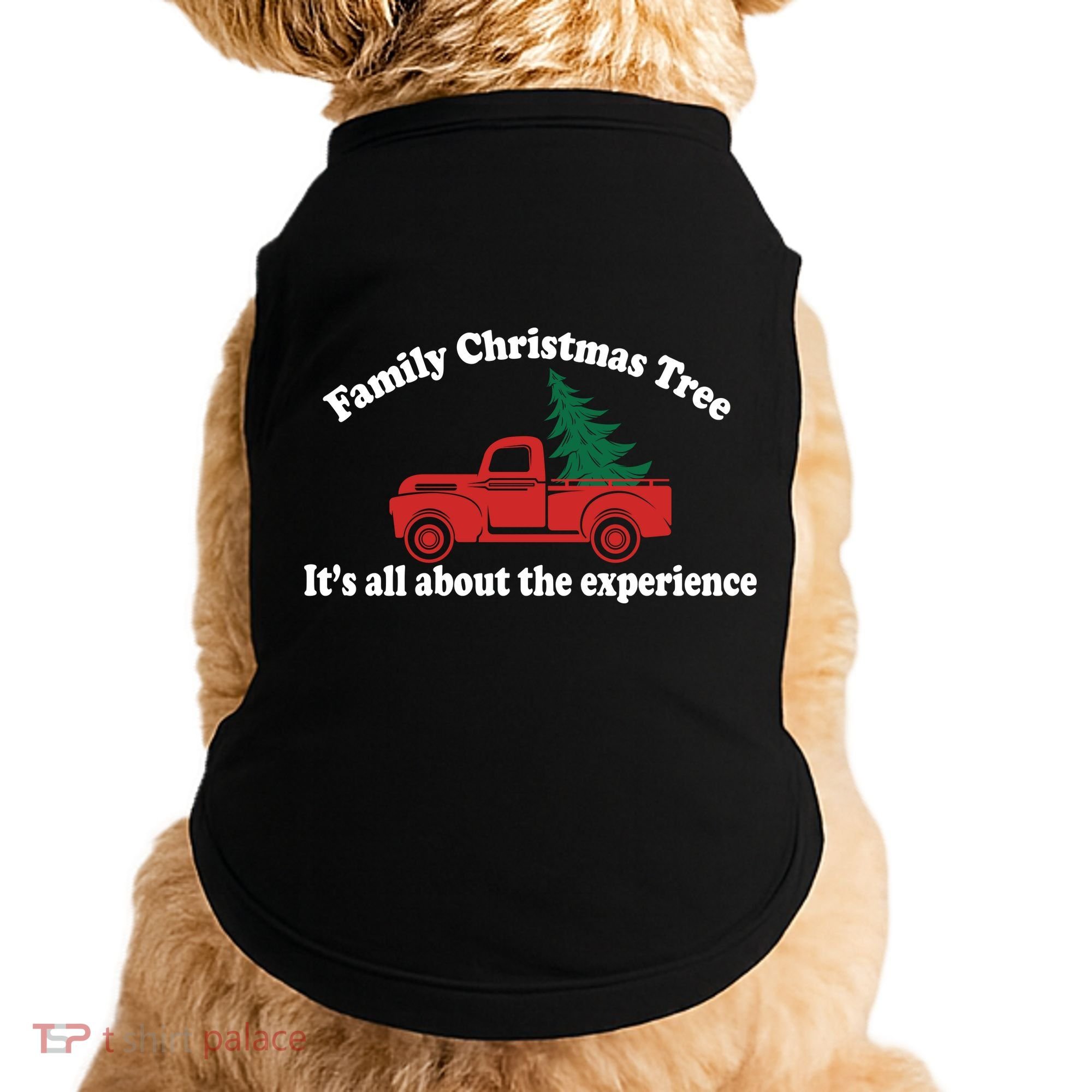 Family Christmas Tree Doggie Tank
