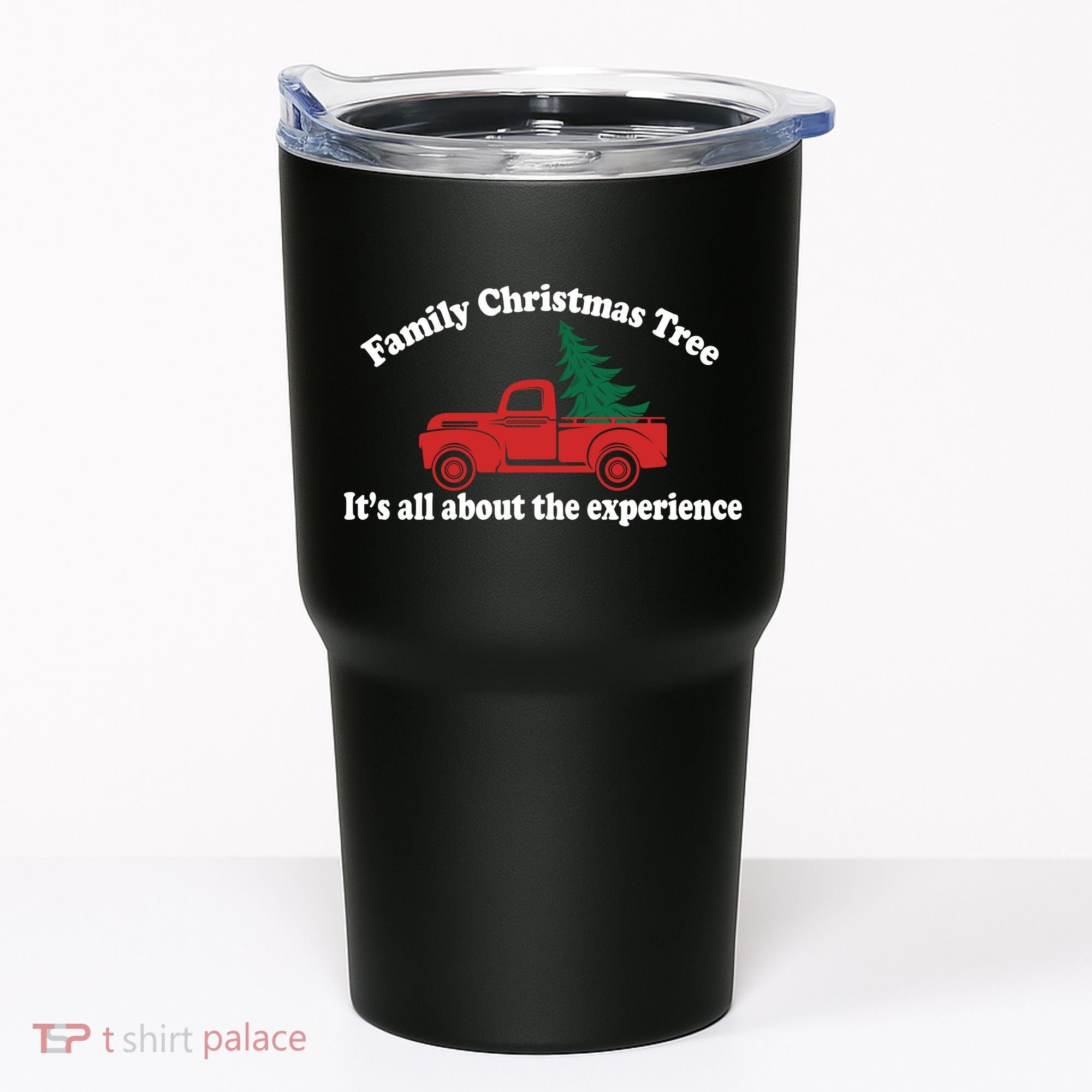 Family Christmas Tree Tumbler