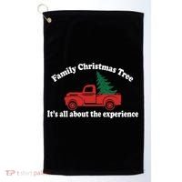 Family Christmas Tree Golf Towel thumb 0