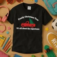 Family Christmas Tree Kids T-Shirt thumb 3