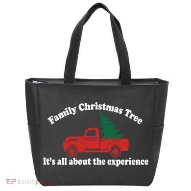 Family Christmas Tree Tote Bag