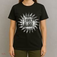 Family Don't End With Blood T-Shirt thumb 4