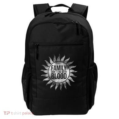 Family Don't End With Blood Backpack