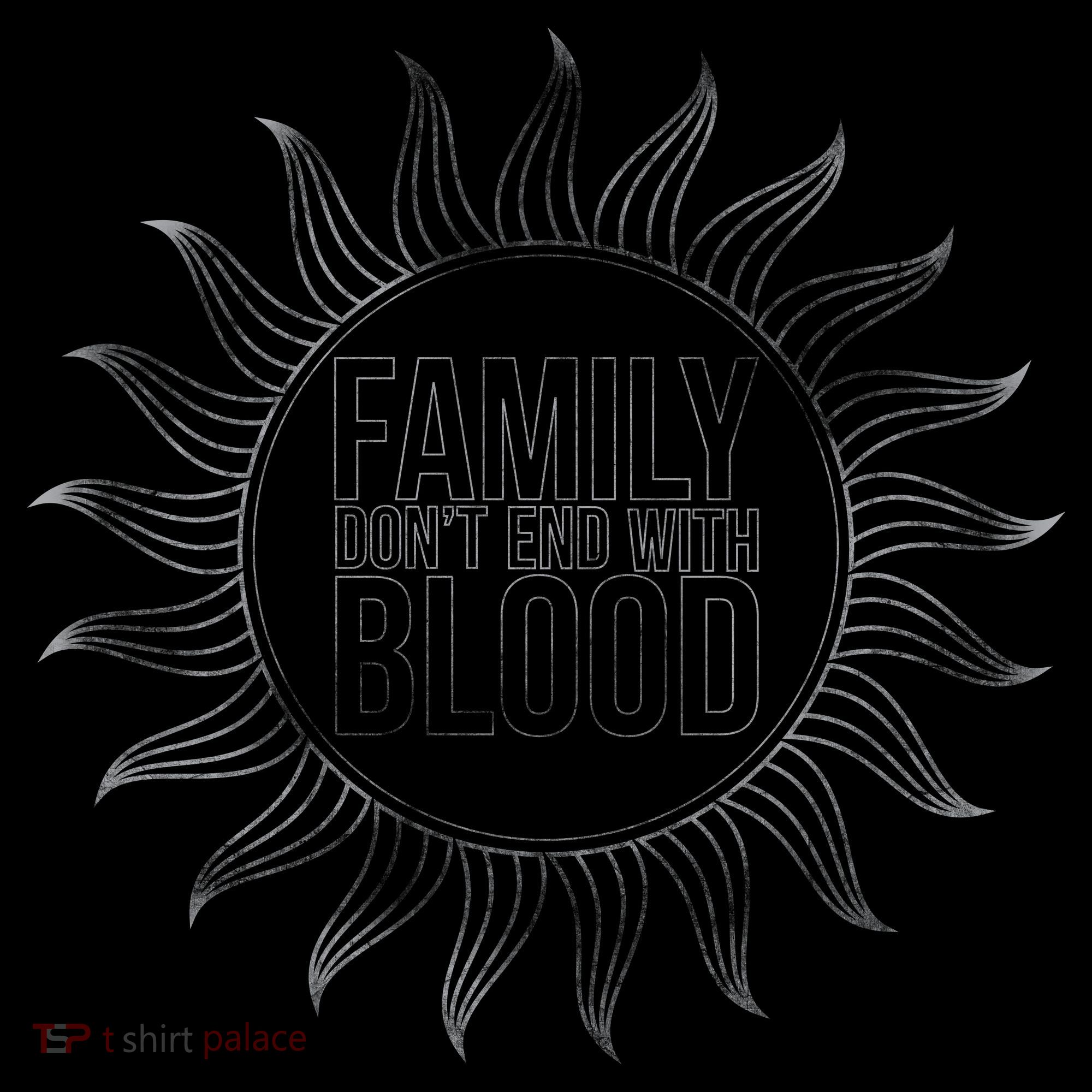 Family Don't End With Blood Coffee Mug
