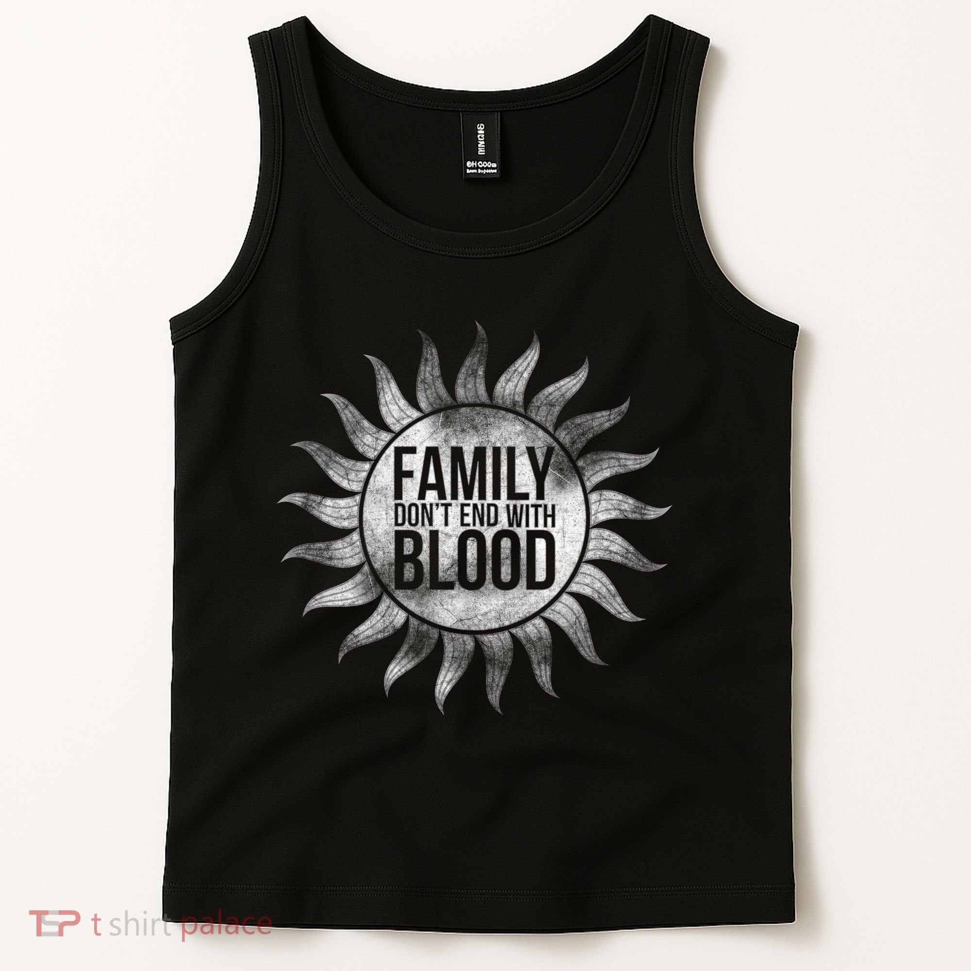 Family Don't End With Blood Tank Top