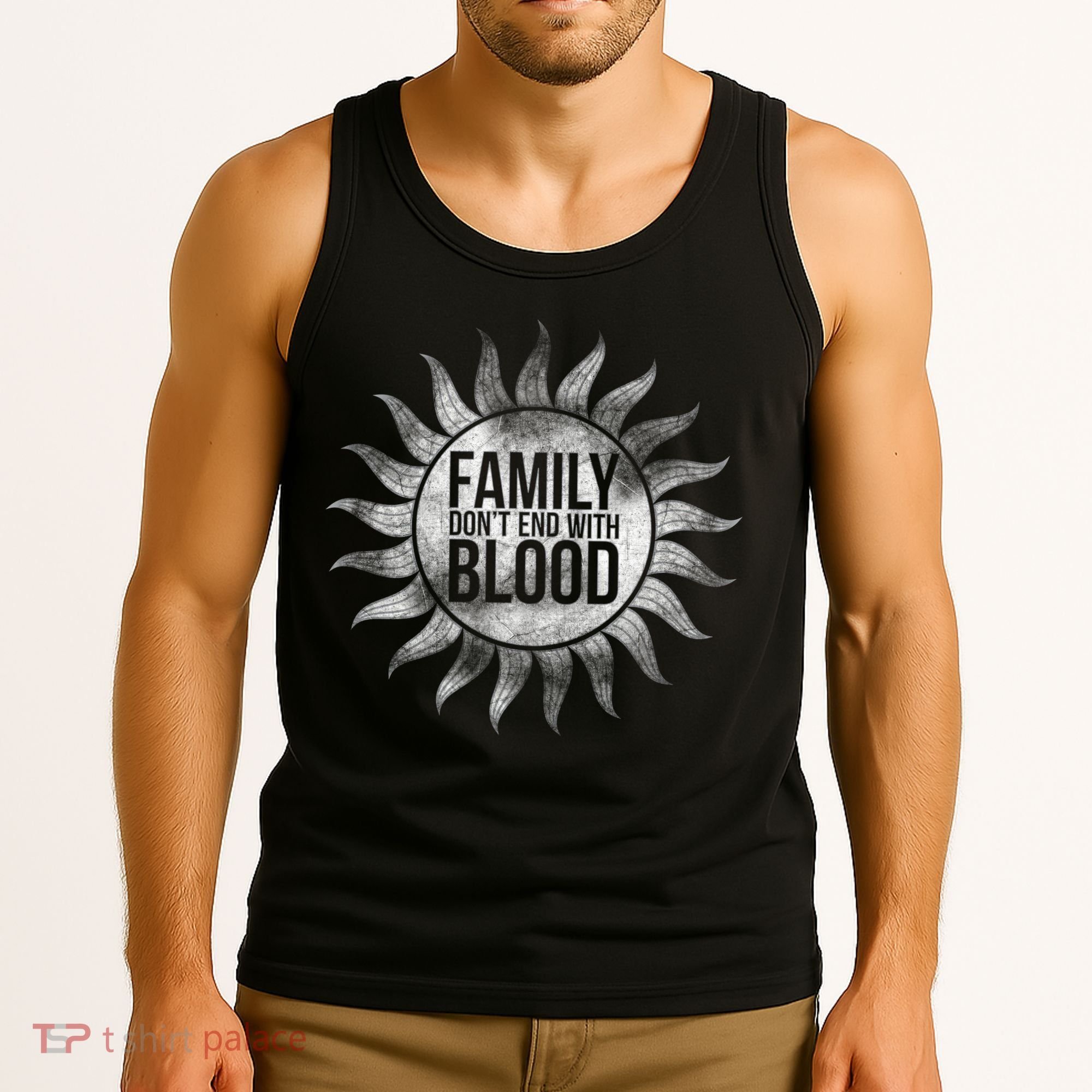 Family Don't End With Blood Tank Top