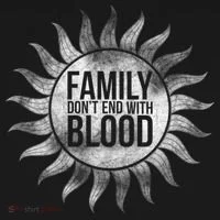 Family Don't End With Blood Tank Top thumb 6