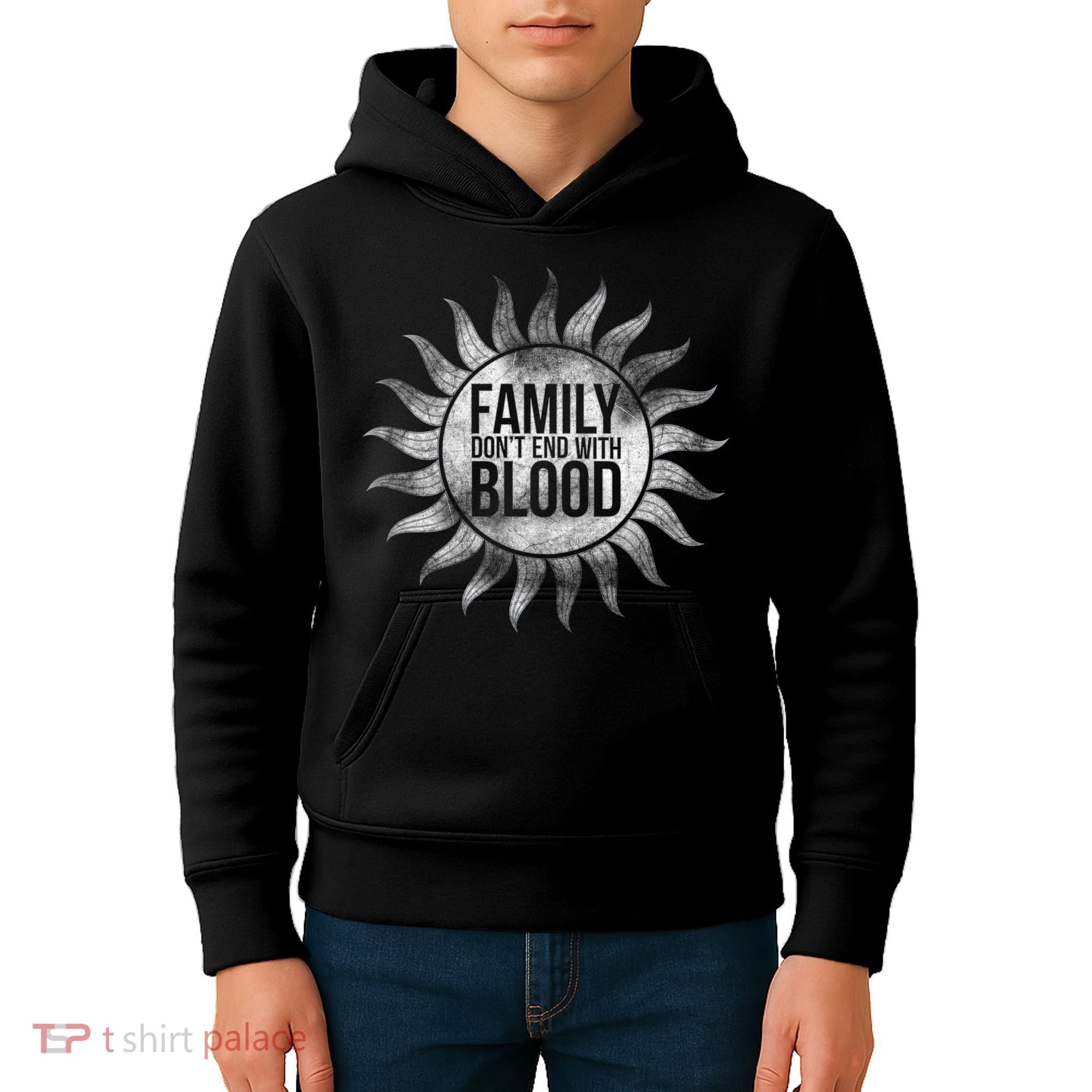 Family Don't End With Blood Kids Hoodie