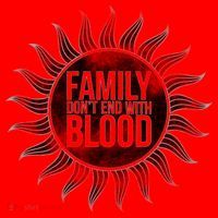 Family Don't End With Blood Santa Hat thumb 1
