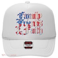 Family Friends & Faith Red White & Blue Hat thumb 0