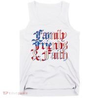 Family Friends & Faith Red White & Blue Tank Top thumb 0