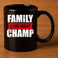 Family Game Night Champ 11oz C Handle Ceramic Mug thumb 3