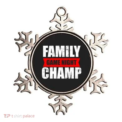 Family Game Night Champ Ornament